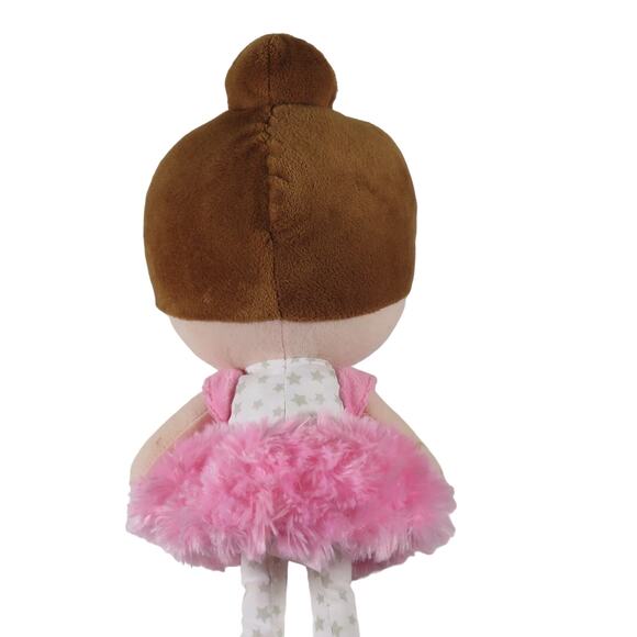 Spark Create Imagine Plush Ballerina Doll Pink Tutu 14" Soft Doll - Picture 6 of 16